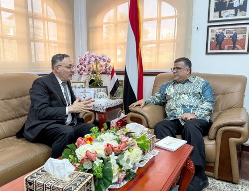 سفير الجمهورية اليمنية لدى ماليزيا يستقبل رئيس مؤسسة إنسان