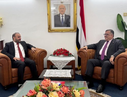 السفير باحميد يستقبل نائب وزير الشباب والرياضة في بلادنا ويبحثان آفاق التعاون في مجالات الرياضات الإلكترونية والذكاء الاصطناعي والروبوت