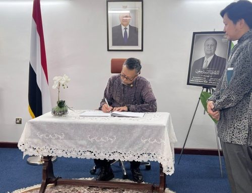السفير باحميد يتلقى تعازي الحكومة الماليزية ورؤساء البعثات الدبلوماسية لدى ماليزيا في وفاة فقيد الوطن فخامة الرئيس السابق عبدربه منصور هادي
