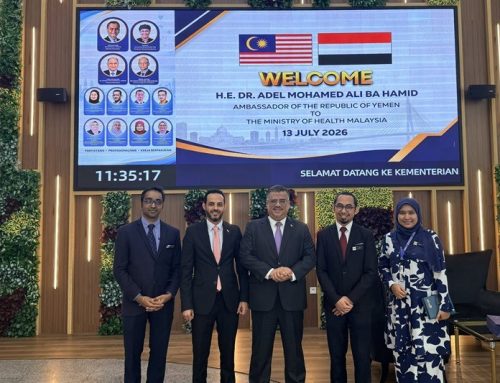 السفير باحميد يبحث مع وزير الصحة الماليزي تعزيز التعاون الصحي