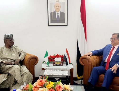 السفير باحميد يستقبل المفوض السامي لجمهورية نيجيريا الاتحادية لدى ماليزيا