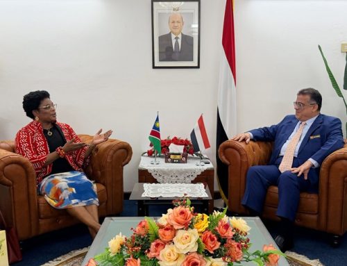 السفير باحميد يستقبل المفوضة السامية لجمهورية ناميبيا المعينة لدى ماليزيا
