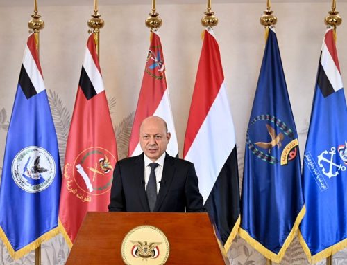 رئيس مجلس القيادة يعلن بدء العمليات العسكرية لاستعادة مؤسسات الدولة وبسط سلطتها على كامل التراب الوطني